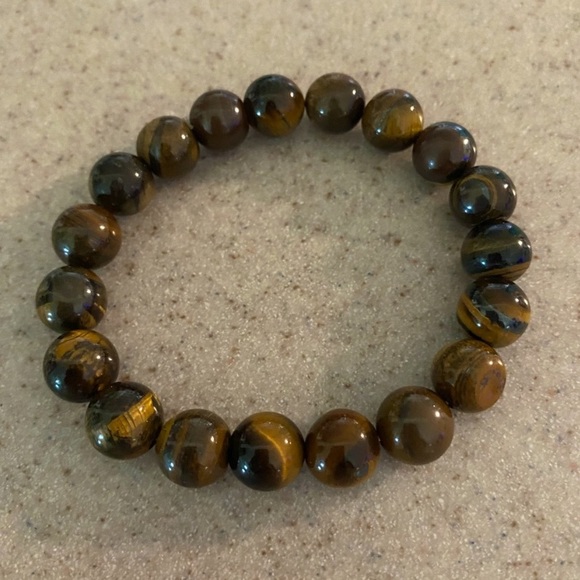 Other - Tiger Eye Natural Stone Healing Bracelet